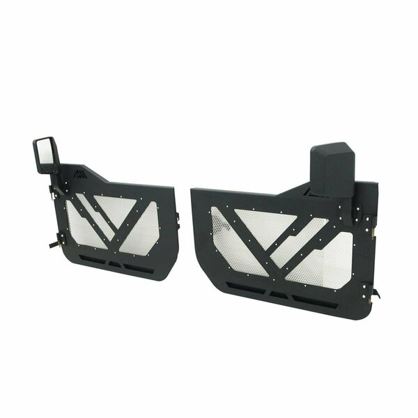 Paramount Apparel 8120908 Front Reon Half Doors with Mirrors P1Z-8120908
